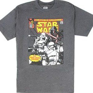 BRAND NEW w Tag Men's STAR WARS 4XLT Size T-Shirt   THE FORCE AWAKENS